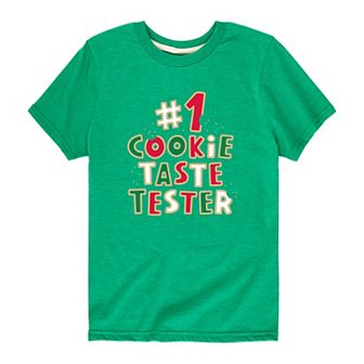 Boys 8-20 Number One Cookies Taste Tester Graphic Tee