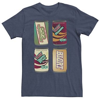 Big & Tall Pixar Monsters At Work Monster Soda Cans Tee
