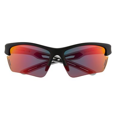Skechers® Unisex 69mm Semi-Rimless Sport Wrap Polarized Sunglasses