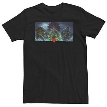 Big & Tall Magic: The Gathering Action Collage Portrait Tee
