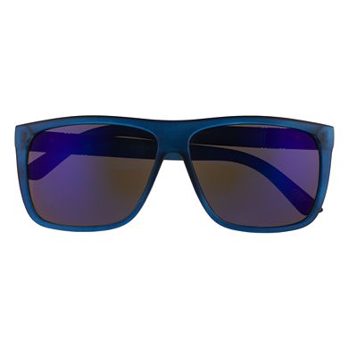 Skechers® Men's 60mm Flat Top Rectangle Sunglasses