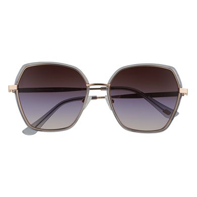 Skechers® Women's 58mm Oversized Butterfly Sunglasses