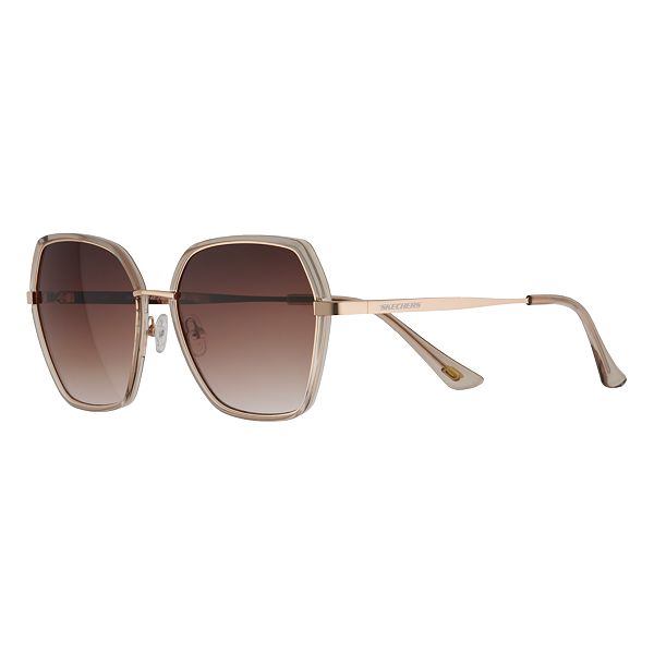 Humano confiar cerca Skechers® Women's 58mm Oversized Butterfly Sunglasses