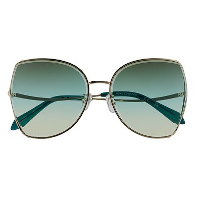 Skechers® Women's 56mm Butterfly Open Cut Frame Sunglasses