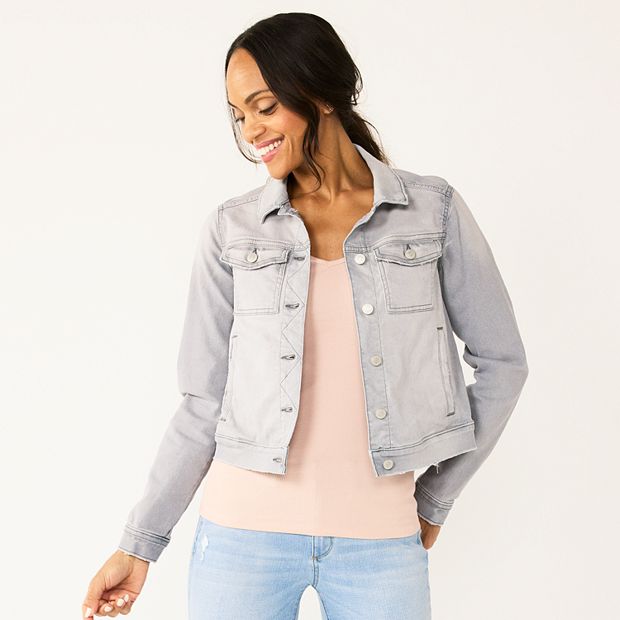 Kohls womens best sale denim jacket