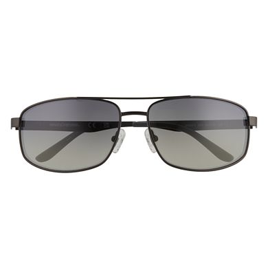 Skechers® Men's 61mm Wrap Navigator Sunglasses