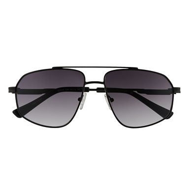 Men's Skechers® 58 mm Oversized Navigator Sunglasses