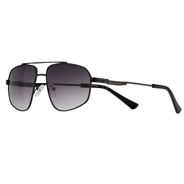 Men's Skechers® 58 mm Oversized Navigator Sunglasses