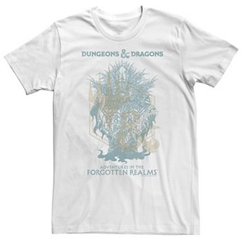 Big & Tall Dungeons & Dragons Adventures In The Forgotten Realms Tee