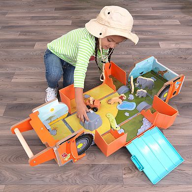 KidKraft Safari 2-in-1 Ride & Play with EZ Kraft Assembly™