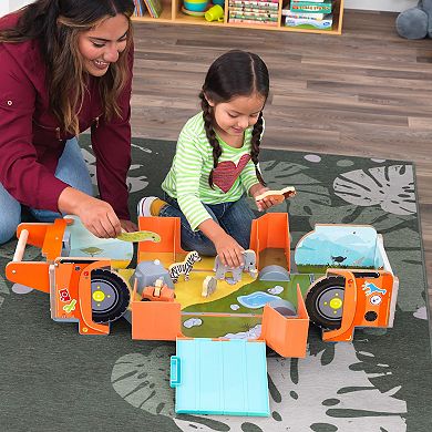 KidKraft Safari 2-in-1 Ride & Play with EZ Kraft Assembly™
