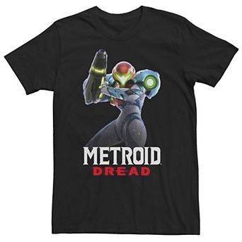 Big & Tall Metroid Prime Dread Battle Pose Poster Tee