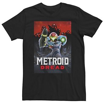 Big & Tall Metroid Prime Dread Battle Poster Tee