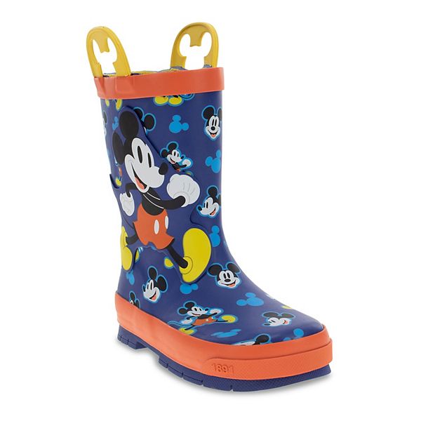 Mickey mouse rain boots for outlet toddlers