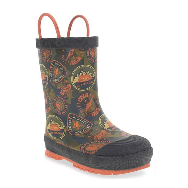 Kohls boys hot sale rain boots