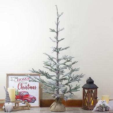 Northlight Snow Covered Frosted Pine Artificial Christmas Tree