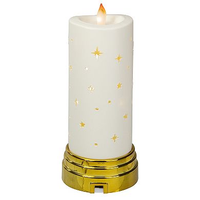 Northlight Gold & White Nativity Scene LED Candle