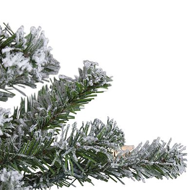 Northlight 4-ft. Pre-Lit Flocked Alpine Artificial Christmas Tree