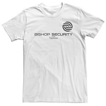 Big & Tall Marvel Hawkeye Bishop Security Logo Tee