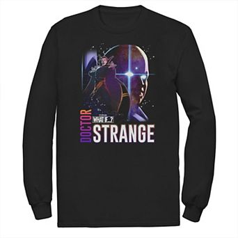 Big & Tall Marvel What If Doctor Strange and Watcher Poster Tee