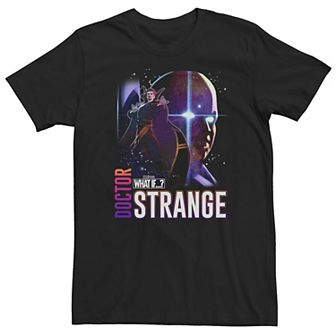 Big & Tall Marvel What If Doctor Strange and Watcher Poster Tee