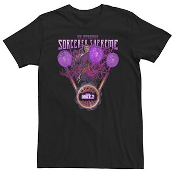 Big & Tall Marvel What If Doctor Strange Sorcerer Supreme Poster Tee