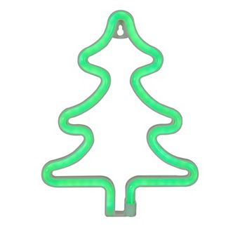 Northlight Green Christmas Tree LED Neon Light