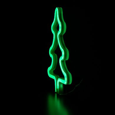 Northlight Green Christmas Tree LED Neon Light