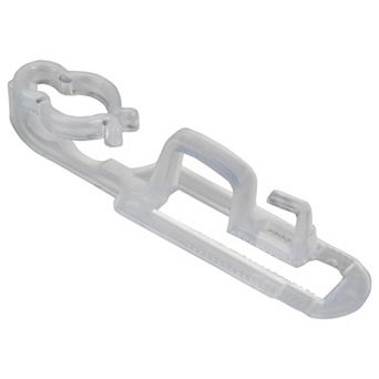 Northlight 26 ct Clear Omni All-In-One Universal Gutter and Shingle Christmas Light Clips