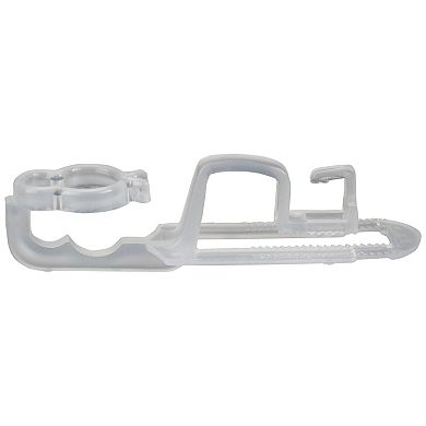 Northlight 26-ct. Clear Omni All-In-One Universal Gutter and Shingle Christmas Light Clips