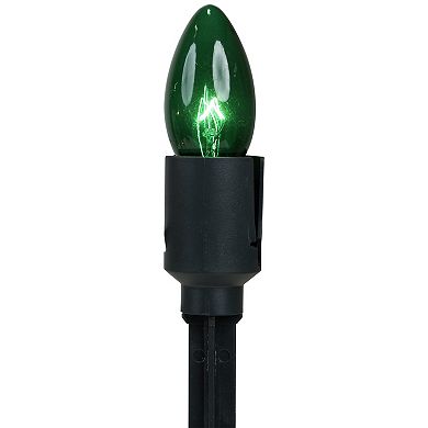 Northlight Red, Clear and Green 15-Piece C9 Christmas Light Stakes