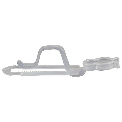 Northlight 60-Count Clear Omni All-In-One Universal Gutter and Shingle LED Christmas Light Clips