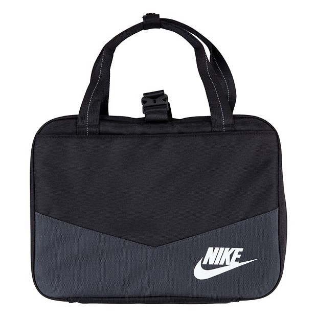 Nike Futura Plus Insulated Lunch Tote Bag (Black/White)