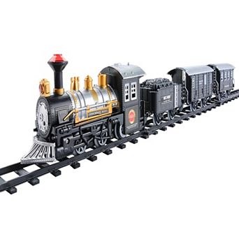 Northlight Battery Operated 14 pc Lighted and Animated Classic Train Set