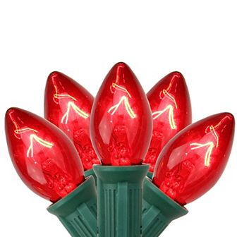 Northlight 25-Count Red Christmas Lights