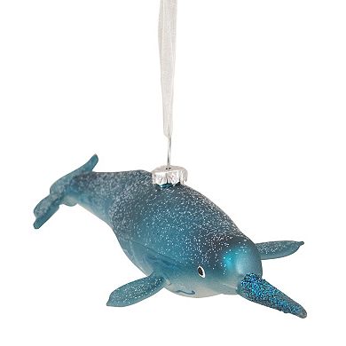 Northlight 7.5" Narwal Christmas Ornament