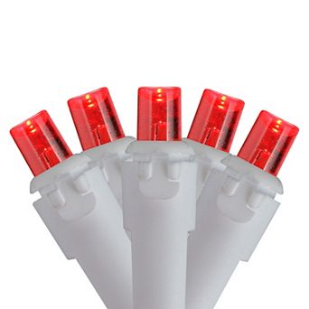 Northlight 50-Count Red LED Wide Angle Mini Christmas Lights