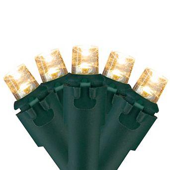 Northlight 50-Count Warm White LED Wide Angle Christmas Lights