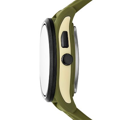 Skechers® Sellas Men's Silicone Strap Analog-Digital Watch