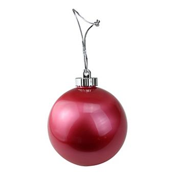 Northlight 3 pc Red LED Battery Operated Shatterproof Christmas Ball Ornament Set