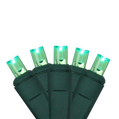 Northlight Green LED Tree Trunk Wrap Net Christmas Lights