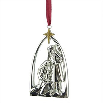Northlight Seasonal Crystal Accent Nativity Scene Christmas Ornament