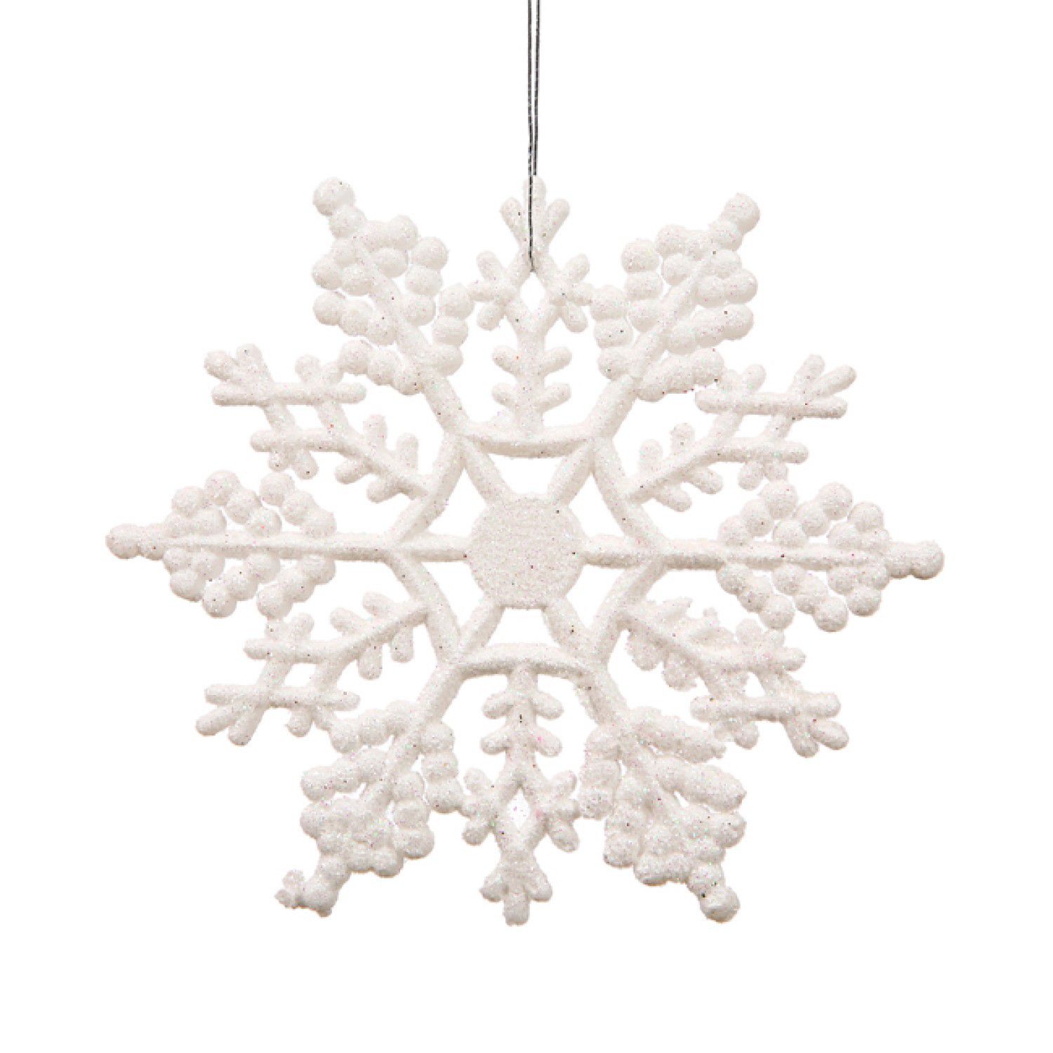 Glitter Snowflake Cutouts (6 Piece(s))