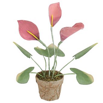 Northlight 19 Inch Decorative Calla Lily Artificial Plant