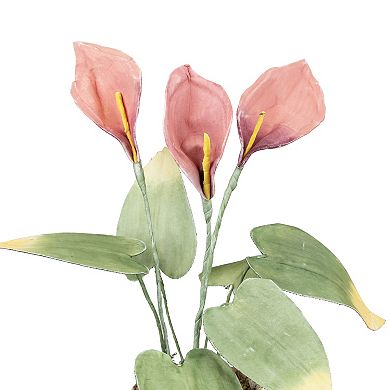 Northlight 19 Inch Decorative Calla Lily Artificial Plant