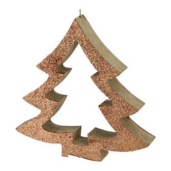 Northlight Glitter Cutout Christmas Tree Ornament