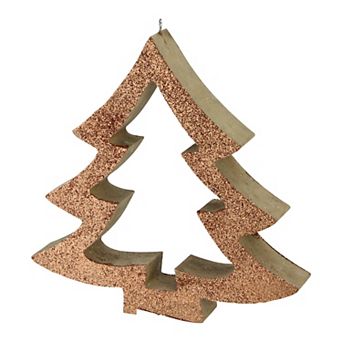 Northlight Glitter Cutout Christmas Tree Ornament