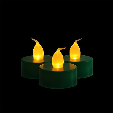 Northlight 3-Piece Battery Operated LED Flickering Tea Light Candles Set