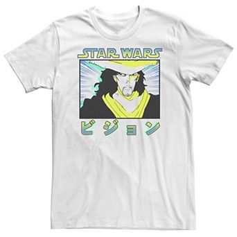 Big & Tall Star Wars Vision Akakiri Portrait Panel Tee