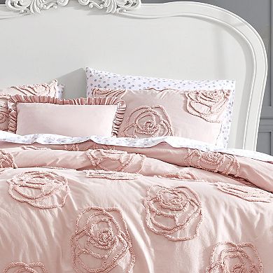 Betsey Johnson Rambling Rose Duvet Cover Set with Shams